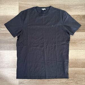 Bogner Men's Black Short-Sleeve Crewneck Tee with Subtle Logo